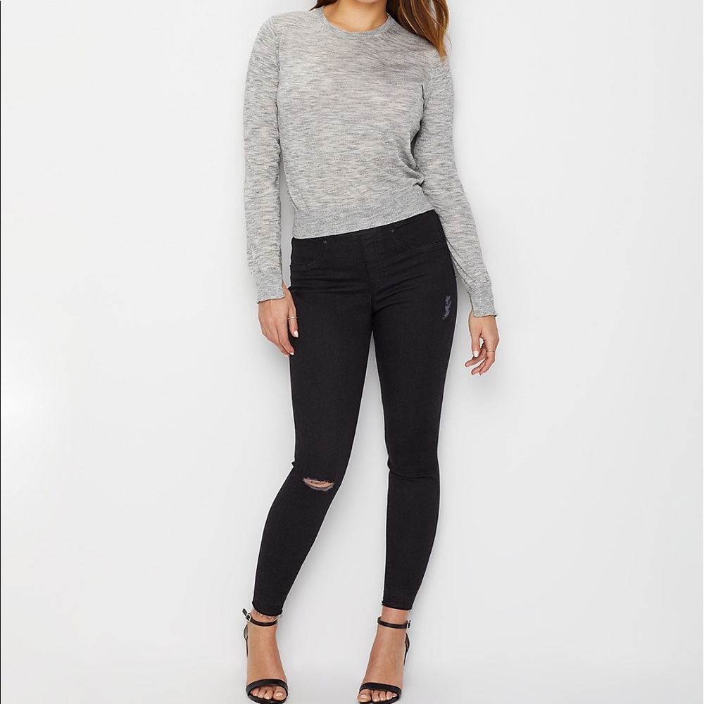 NWT Spanx Vintage Distressed Ankle Skinny Jeans